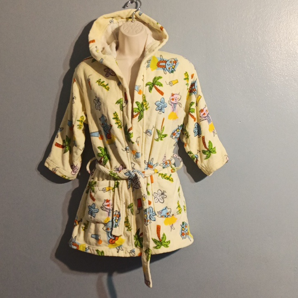Bratz XL yellow girls XL terry cloth bath robe